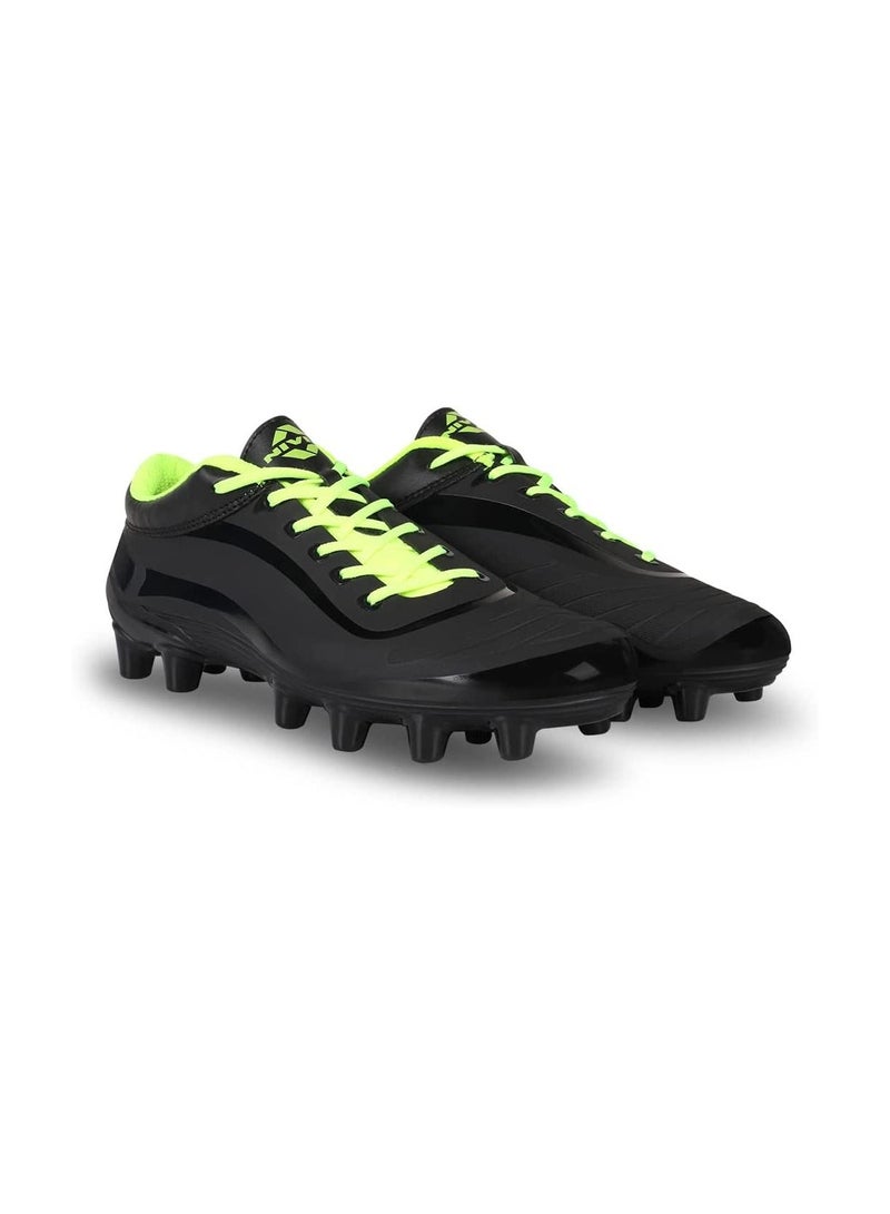 Airstrike Football Shoes | Size : 7 UK/ 8 US / 41 EU | Material : Synthetic Leather | PVC sole | Lace-Fastening | Padded Footbed