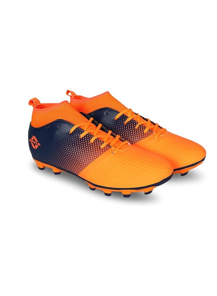 Ashtang Football Stud | TPU Sole with PU Synthetic Leather | 4 UK/ 5 US / 38 EU | A Moulded Removable EVA | Pre-Molded TPU Light Weight Insole | Ideal for Hard and Grassy Surfaces