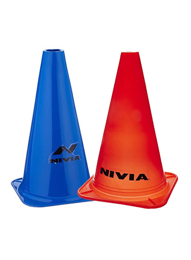 Marking Cones Size 12 | 6 Pieces | Material : Plastic | Field Marker | Sports & Sporting Events