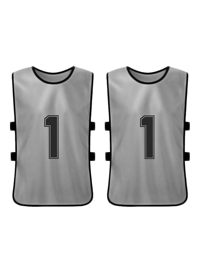 Sports Pinnies Numbered Practice Vest Pennies For Soccer Basketball Jersey Bibs,Set Of 12 Youth Adults Team