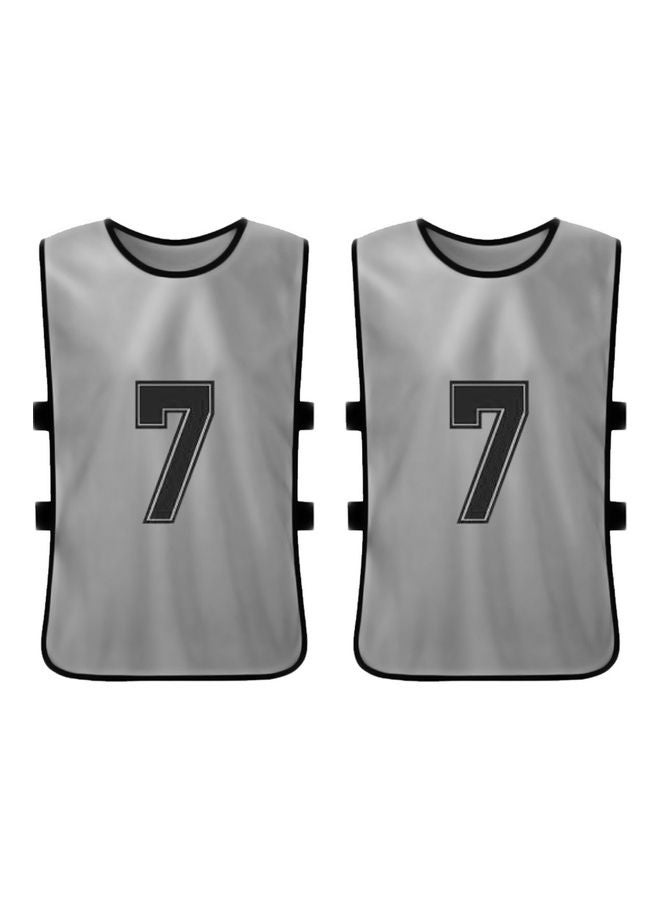 Sports Pinnies Numbered Practice Vest Pennies For Soccer Basketball Jersey Bibs,Set Of 12 Youth Adults Team