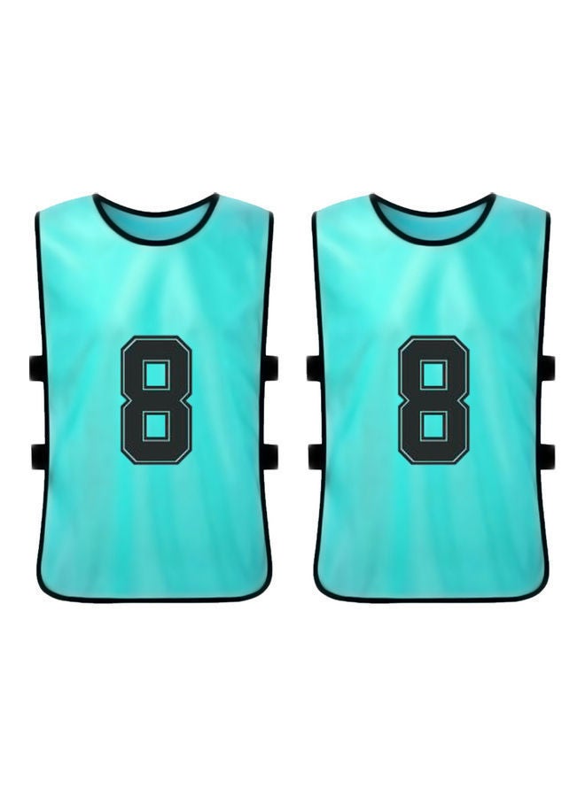 Sports Pinnies Numbered Practice Vest Pennies For Soccer Basketball Jersey Bibs,Set Of 12 Youth Adults Team