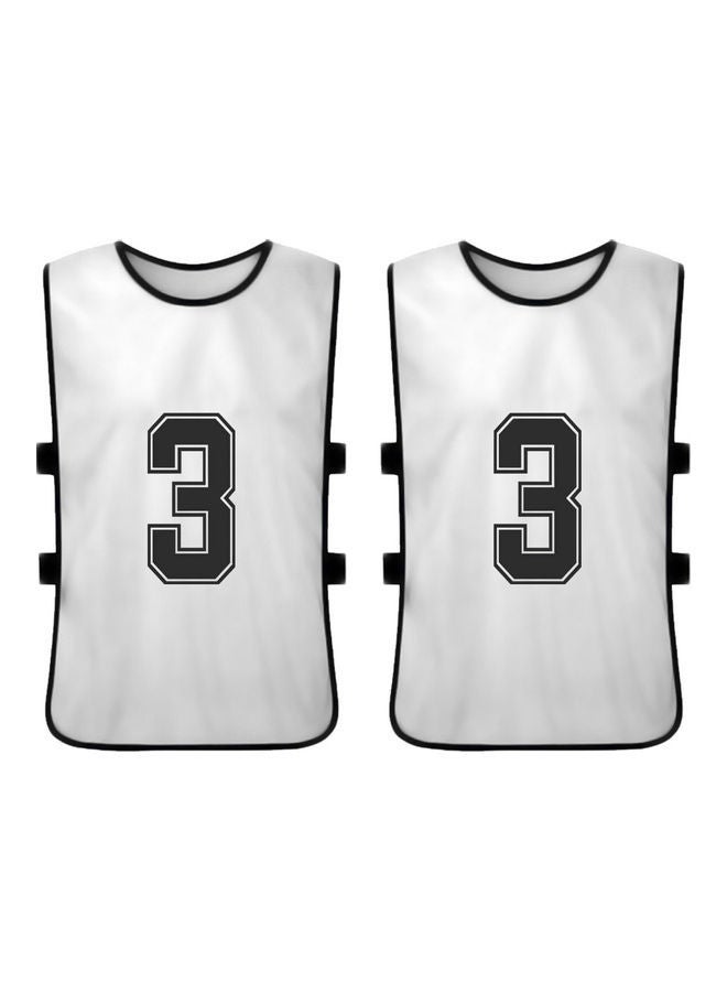 Sports Pinnies Numbered Practice Vest Pennies For Soccer Basketball Jersey Bibs,Set Of 12 Youth Adults Team