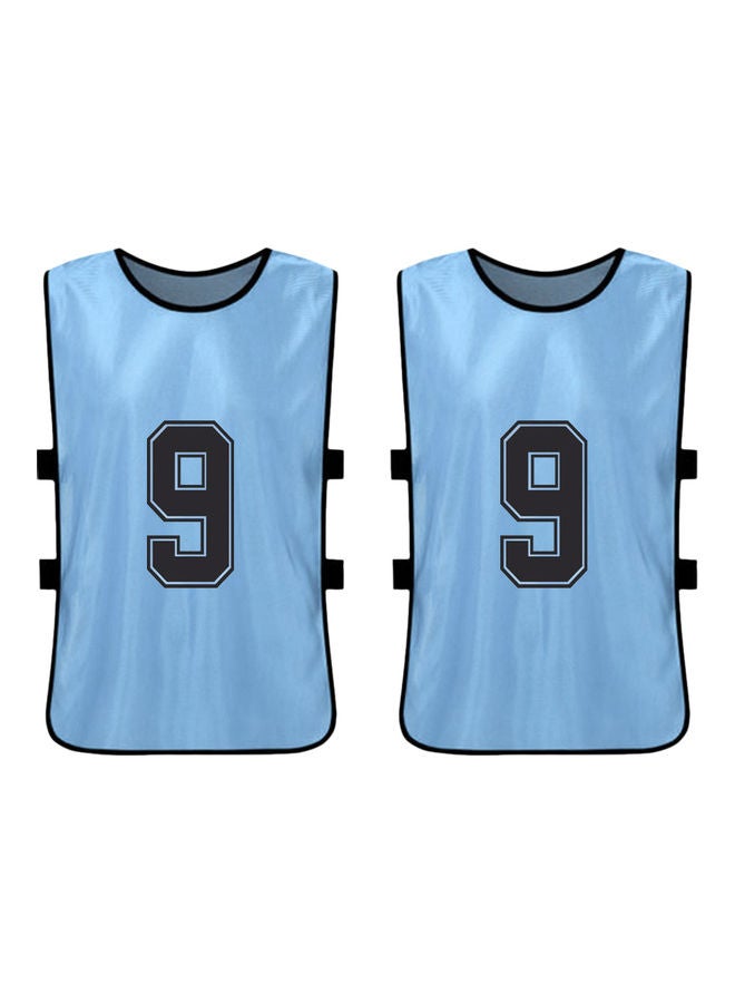 Sports Pinnies Numbered Practice Vest Pennies For Soccer Basketball Jersey Bibs,Set Of 12 Youth Adults Team