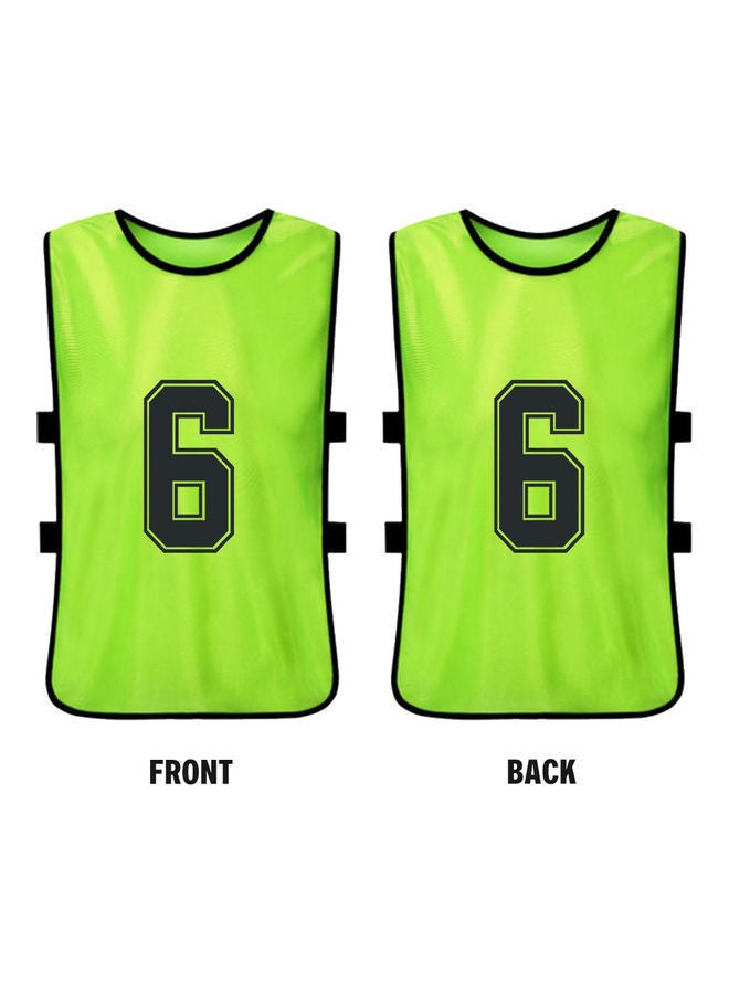 Sports Pinnies Numbered Practice Vest Pennies For Soccer Basketball Jersey Bibs,Set Of 12 Youth Adults Team