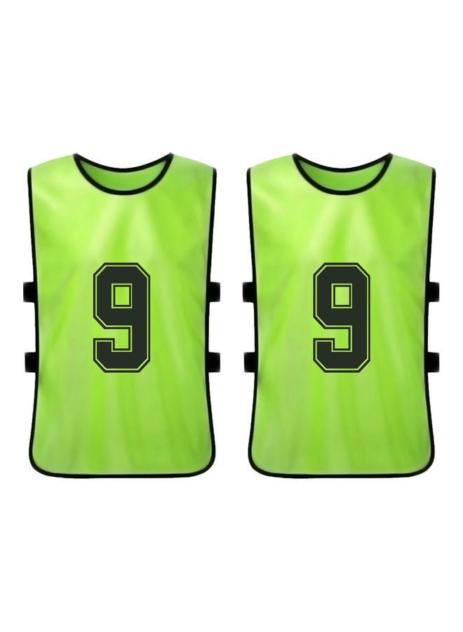 Sports Pinnies Numbered Practice Vest Pennies For Soccer Basketball Jersey Bibs,Set Of 12 Youth Adults Team