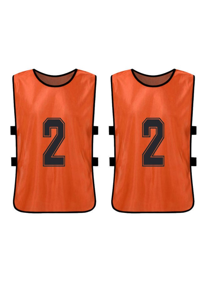 Sports Pinnies Numbered Practice Vest Pennies For Soccer Basketball Jersey Bibs,Set Of 12 Youth Adults Team