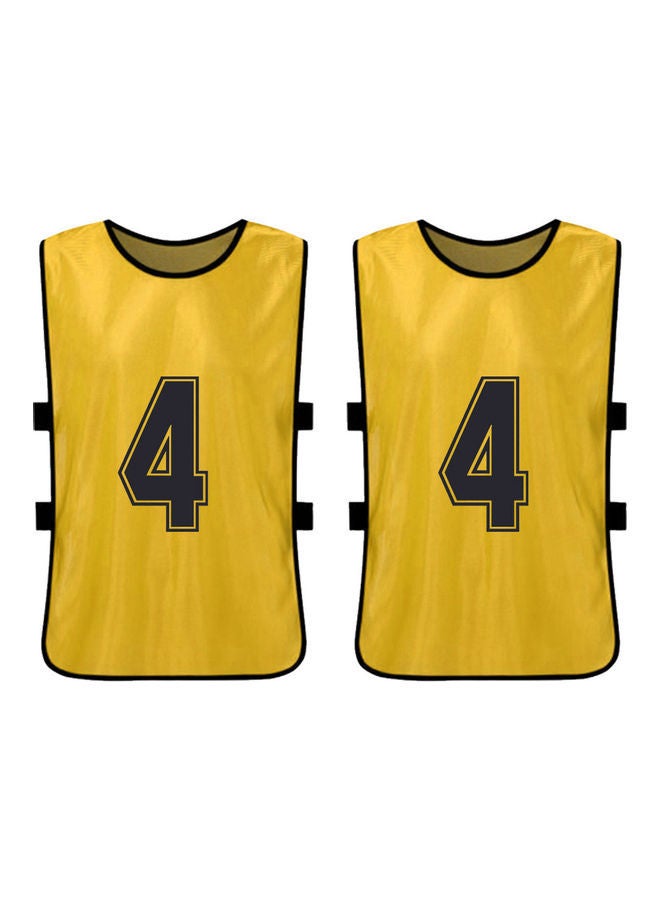 Sports Pinnies Numbered Practice Vest Pennies For Soccer Basketball Jersey Bibs,Set Of 12 Youth Adults Team