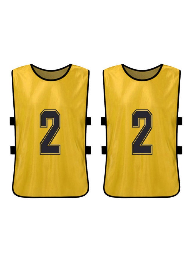 Sports Pinnies Numbered Practice Vest Pennies For Soccer Basketball Jersey Bibs,Set Of 12 Youth Adults Team