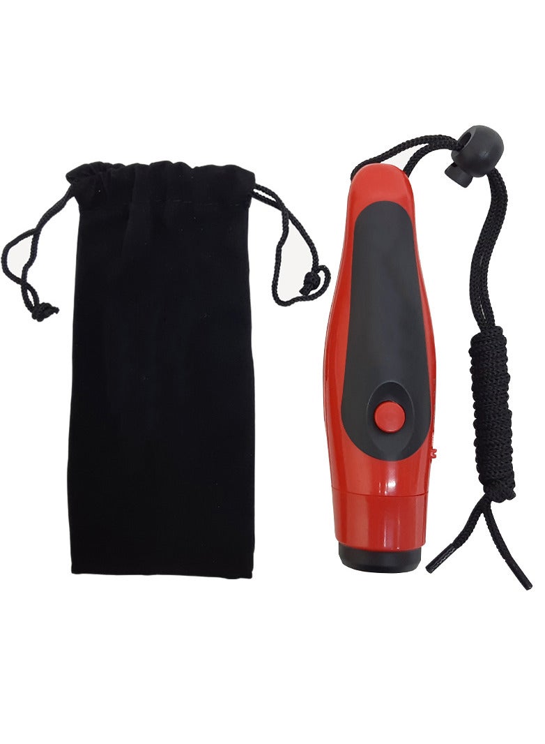 Electronics Whistle For Coach Three Tone High Volume Loud Electronic Whistle Lanyard Handheld Whistle For Refree Teacher Outdoor Camping Hiking Self Emergency