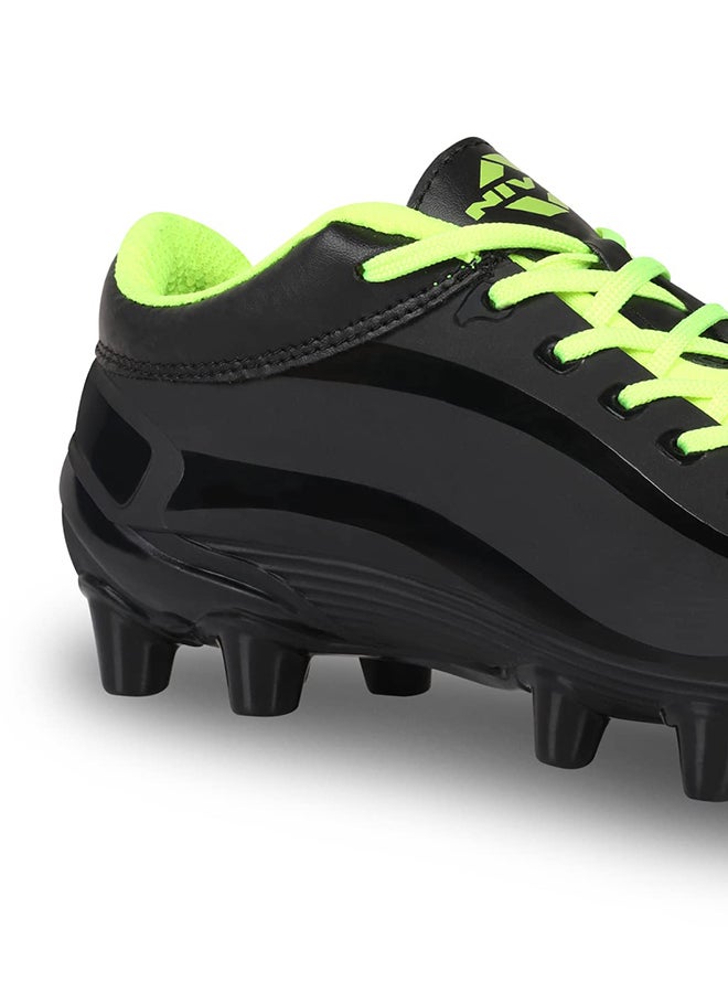 Airstrike Football Stud | 6 UK/ 7 US / 40 EU | Material: TPU/Synthetic | For Men & Boys | Lightweight and Durable | Provides More Comfort and Grip | Superior stability | Ideal for Turf Ground