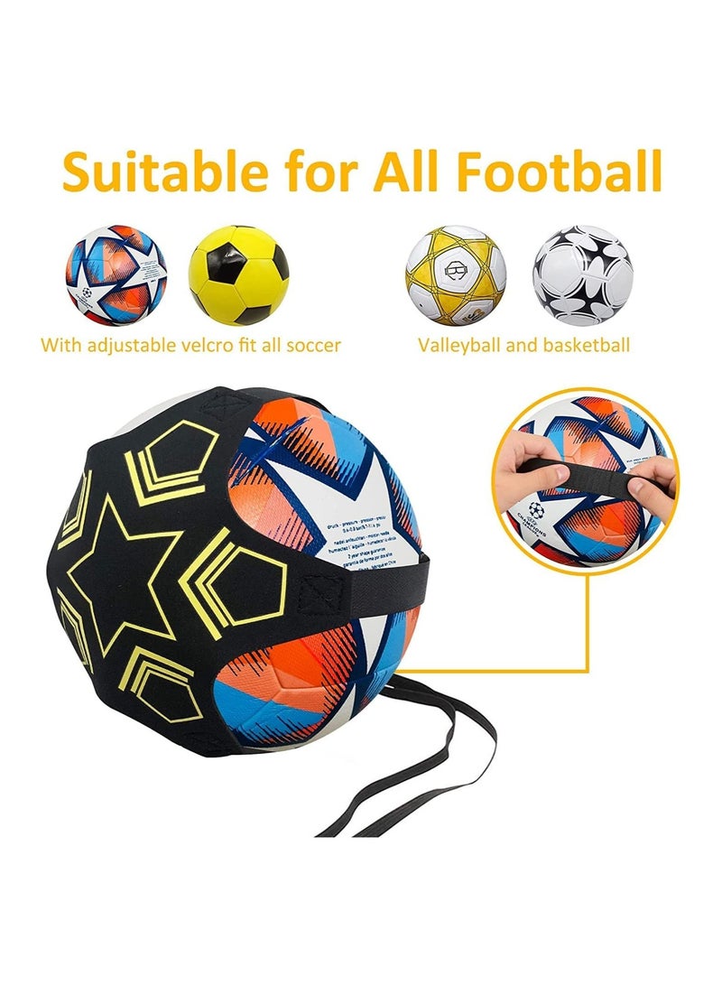 Football Kick Trainer, Adjustable Soccer Training Belt, Aid, Equipment for Kids and Adults, Perfect Skills Improvement, Suitable 3 4 5 Balls