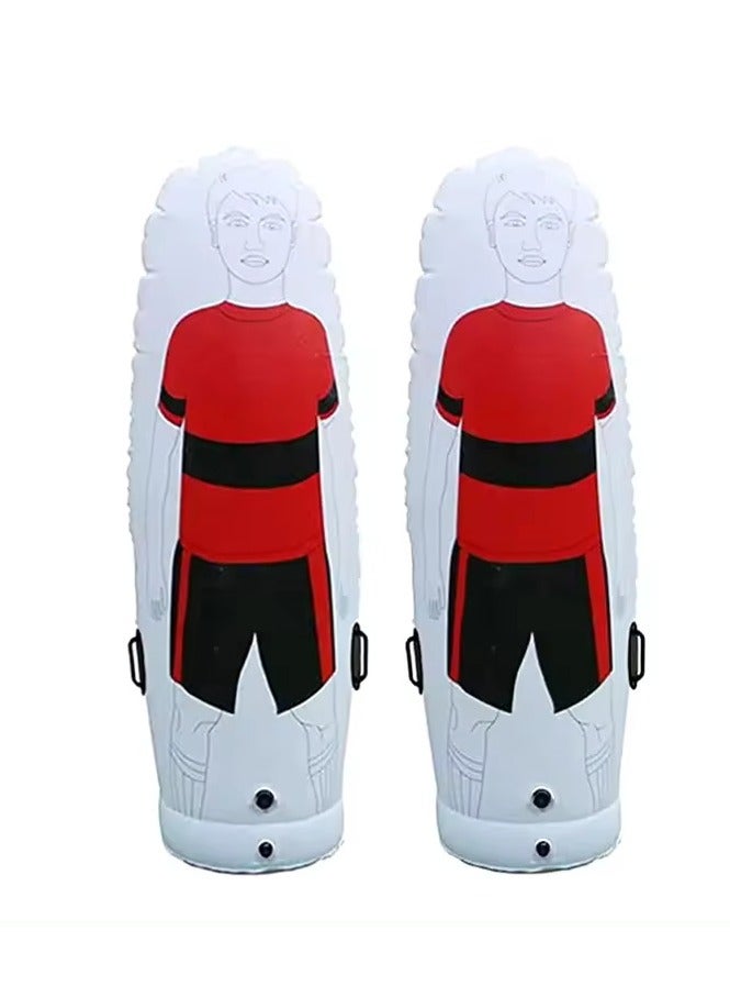 Soccer Training Equipment Pvc Inflatable Free Kick Football Dummy Goalkeeper Soccer Training Dummy