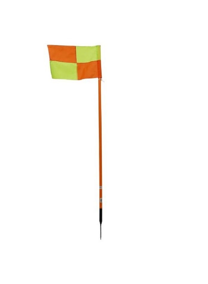 Soccer Football Corner Flag 160X2.5 Cm With Rubber Covered Spring At The Bottom 5 Pcs Set