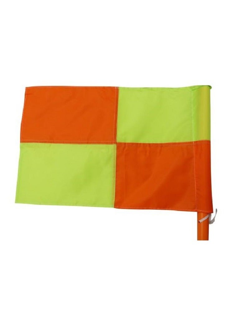 Soccer Football Corner Flag 160X2.5 Cm With Rubber Covered Spring At The Bottom 5 Pcs Set