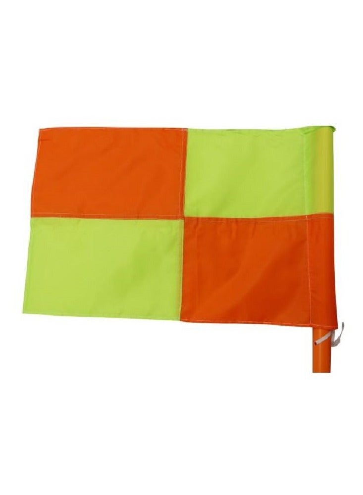 Soccer Football Corner Flag 160X2.5 Cm With Rubber Covered Spring At The Bottom