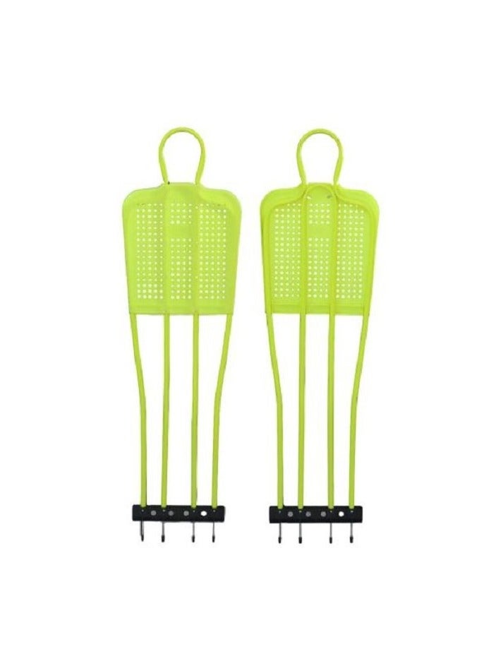 Football Free Kick Mannequins Soccer Equipment For Training 175 Cm 2 Pcs Set