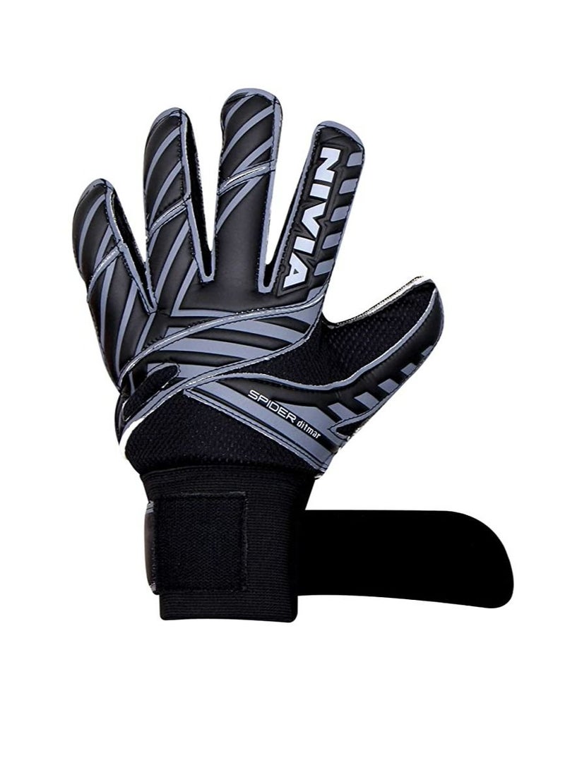Ditmar Spider Goalkeeper Gloves | Unisex | For Football, Soccer, Goalkeeping Glove, Goalkeeper Gloves with Grip, Football Hand Gloves | Size : M