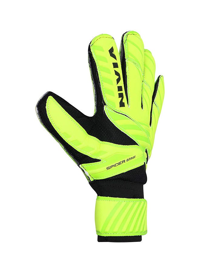 Ditmar Spider Goalkeeper Hand Gloves with Grip | Size : Large | for Men & Women | for Football, Soccer goalkeeping
