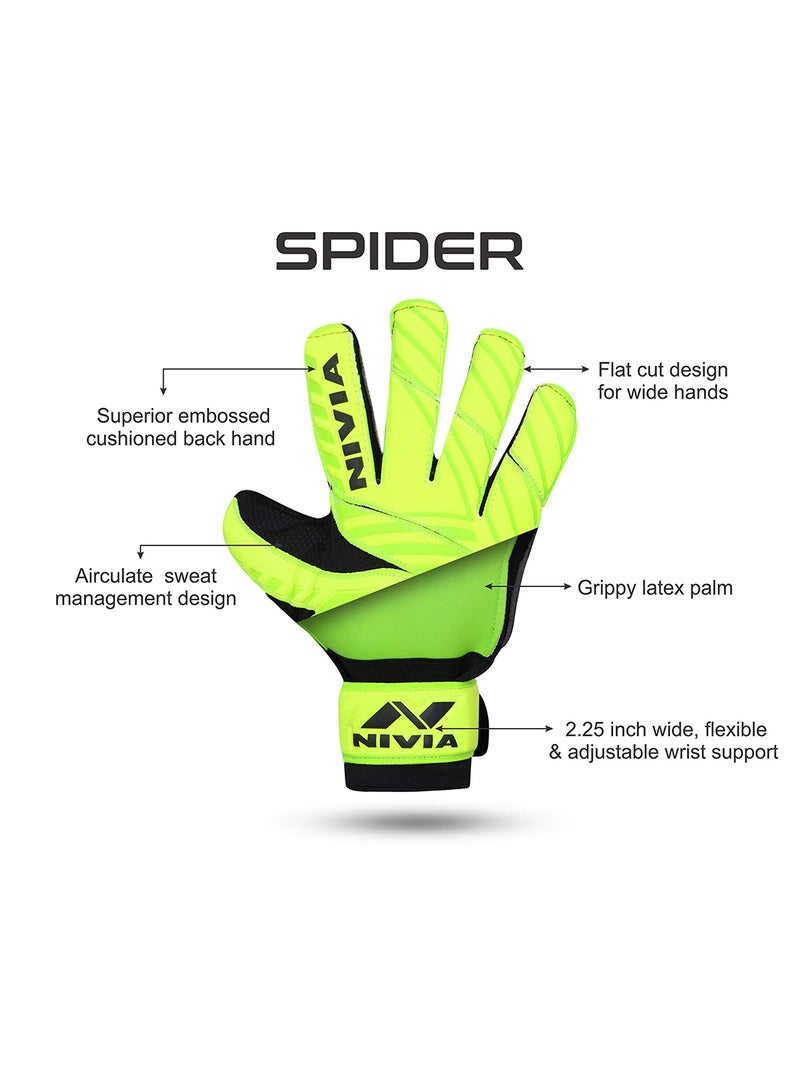 Ditmar spider goalkeeper gloves