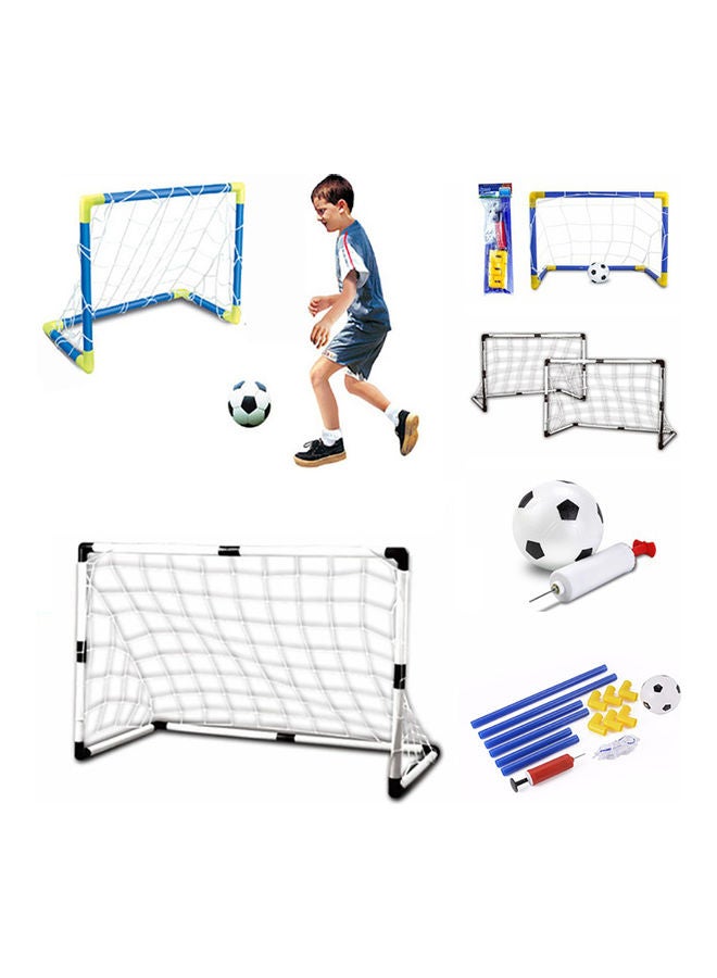 Mini Inflatable Football Soccer Goal Set 20x10x20cm