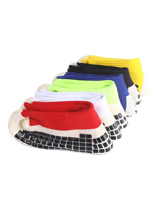 6 Pairs Men's Anti Slip Football Socks 22 x 9 x 20cm