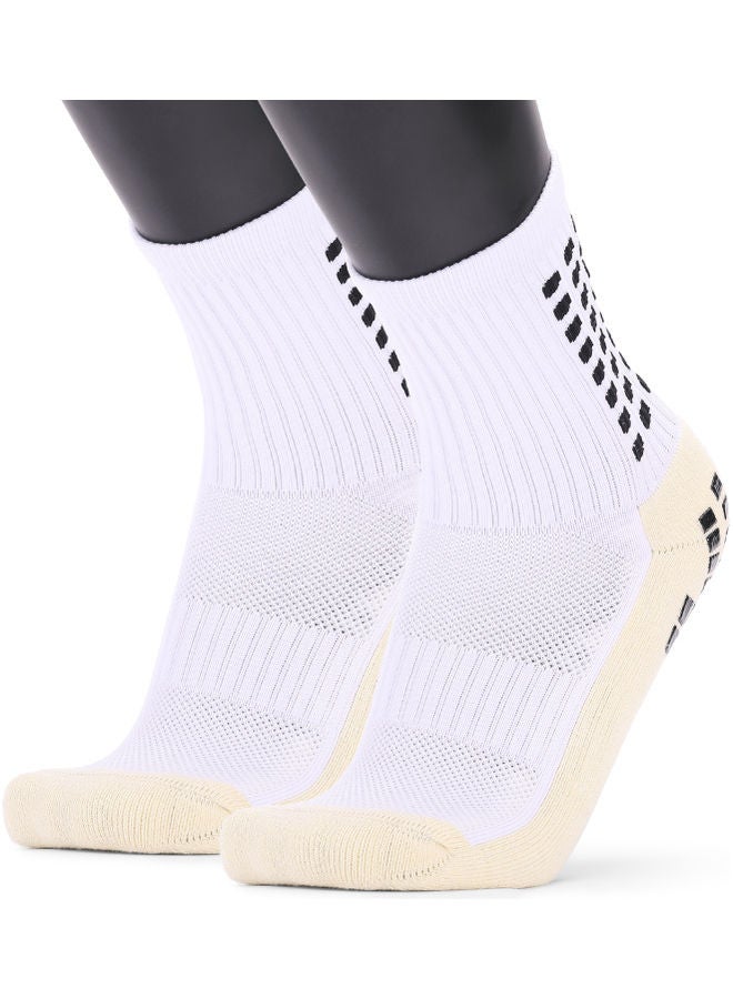 Pair Of 3 Men's Anti Slip Football Socks 22x8x11cm