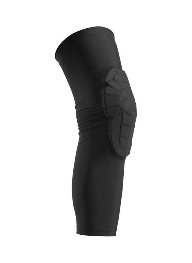 2-Piece Anti-Slip Leg Sleeves with Protective Knee Pad 24 x16 x 2cm