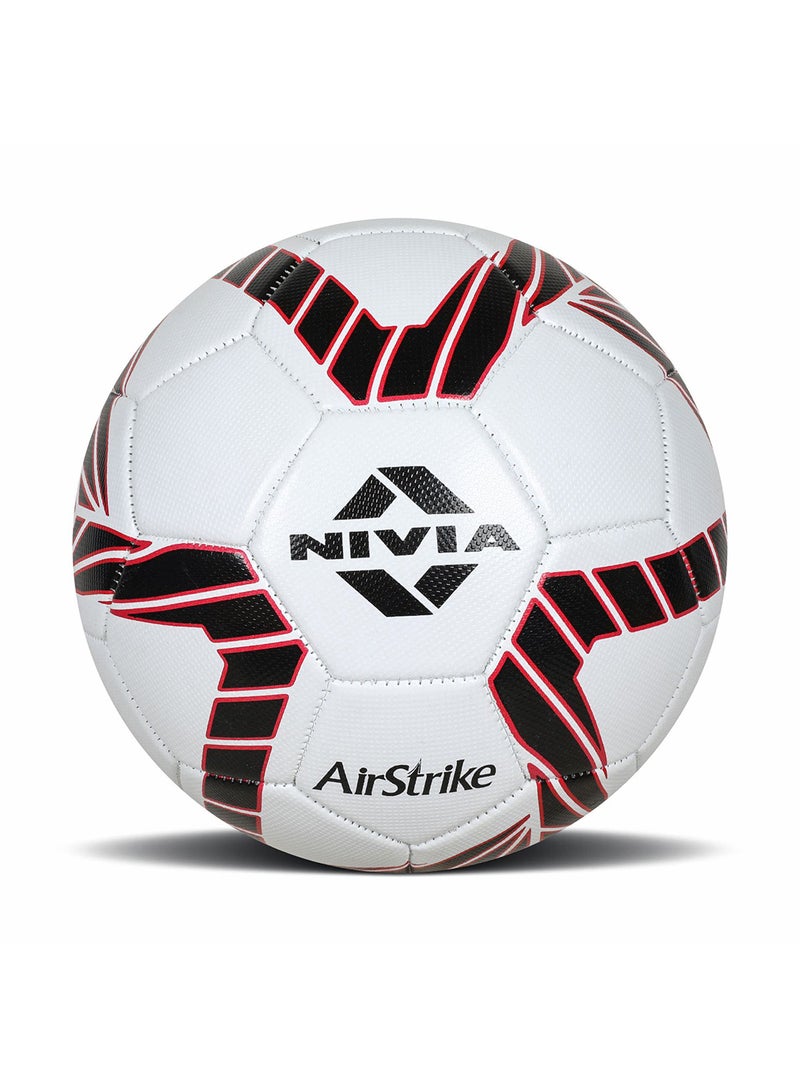 Air Strike Football | Size 5 | Foamed PVC Stitched | 32 Panel | Hobby Playing Ball | Soccer Ball