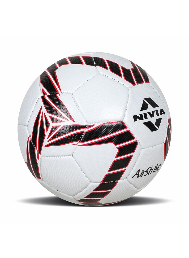 Air Strike Football | Size 5 | Foamed PVC Stitched | 32 Panel | Hobby Playing Ball | Soccer Ball