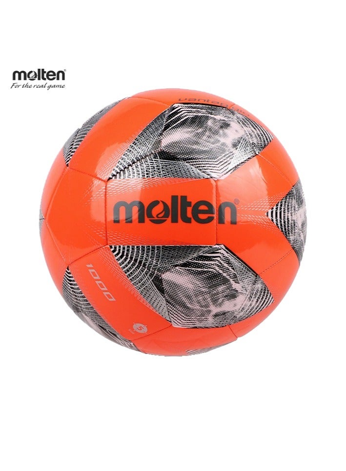 Molten Football F5A1000 Red Best Indoor or Outdoor for Soccer Players and Football Fansll Fans Red