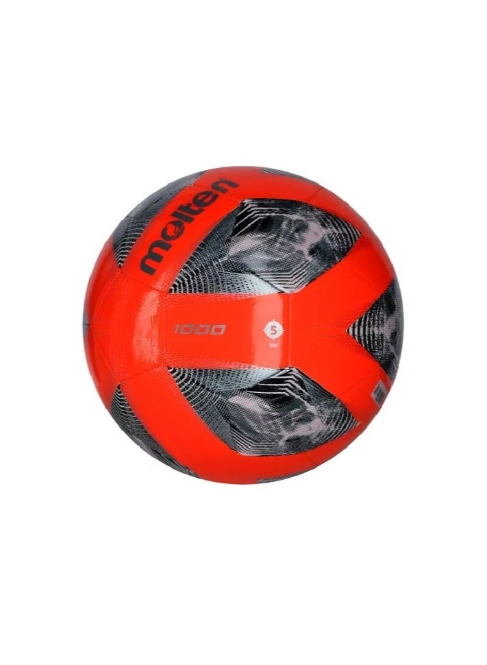 Molten Football F5A1000 Red Best Indoor or Outdoor for Soccer Players and Football Fansll Fans Red