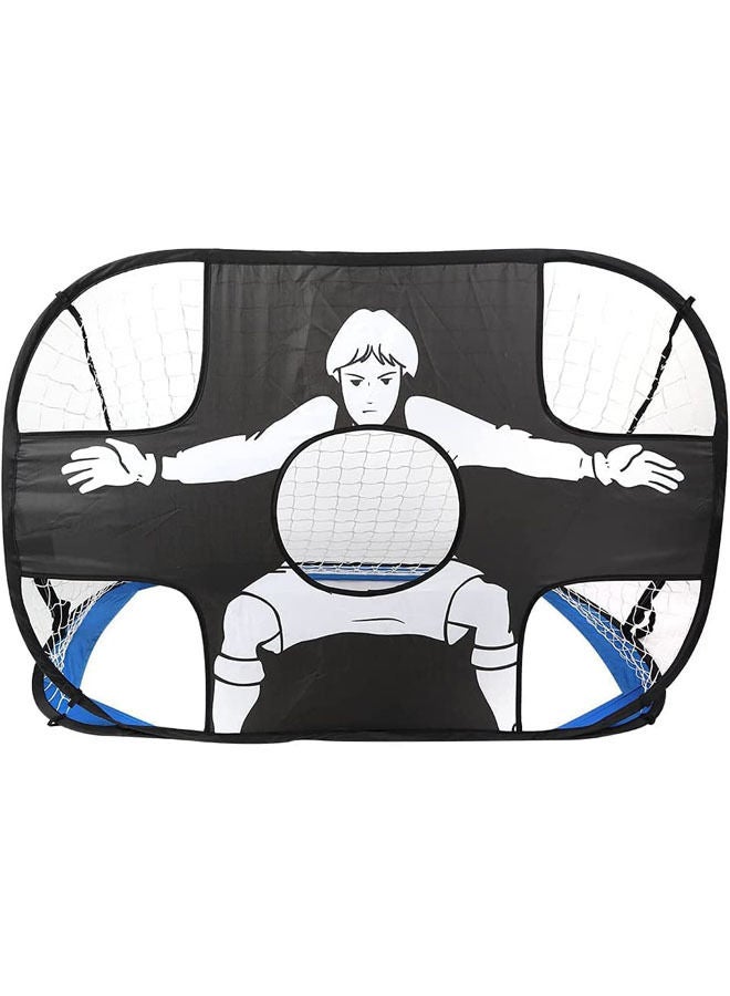 Portable Soccer Goals, Professional Foldable Pop Up Soccer Goal Practical for Football Training for Backyard
