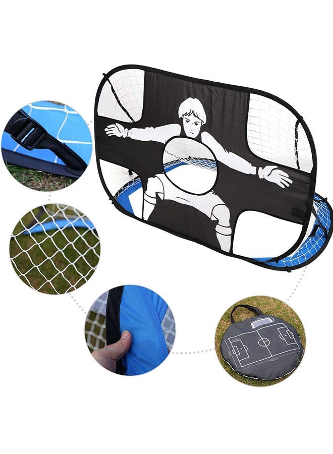 Portable Soccer Goals, Professional Foldable Pop Up Soccer Goal Practical for Football Training for Backyard