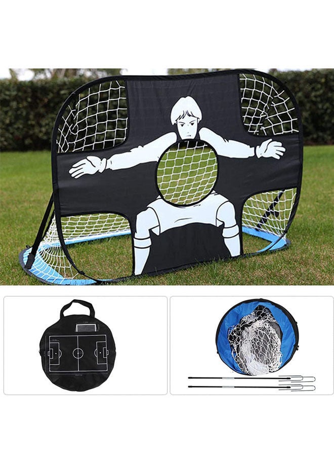 Portable Soccer Goals, Professional Foldable Pop Up Soccer Goal Practical for Football Training for Backyard