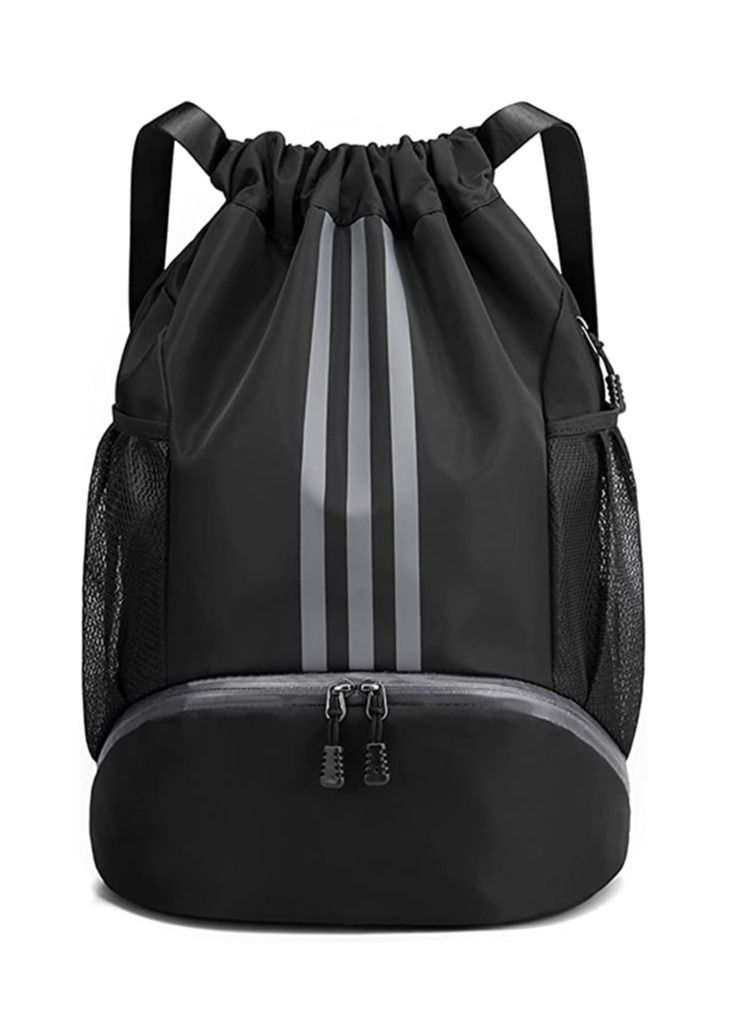 Drawstring Backpack Drawstring Bag Gym Sack String Bag Men Women Basketball Bag Bundle Pocket Drawstring Backpack Student School Bag Football Bag Storage Bag Large Capacity Fitness