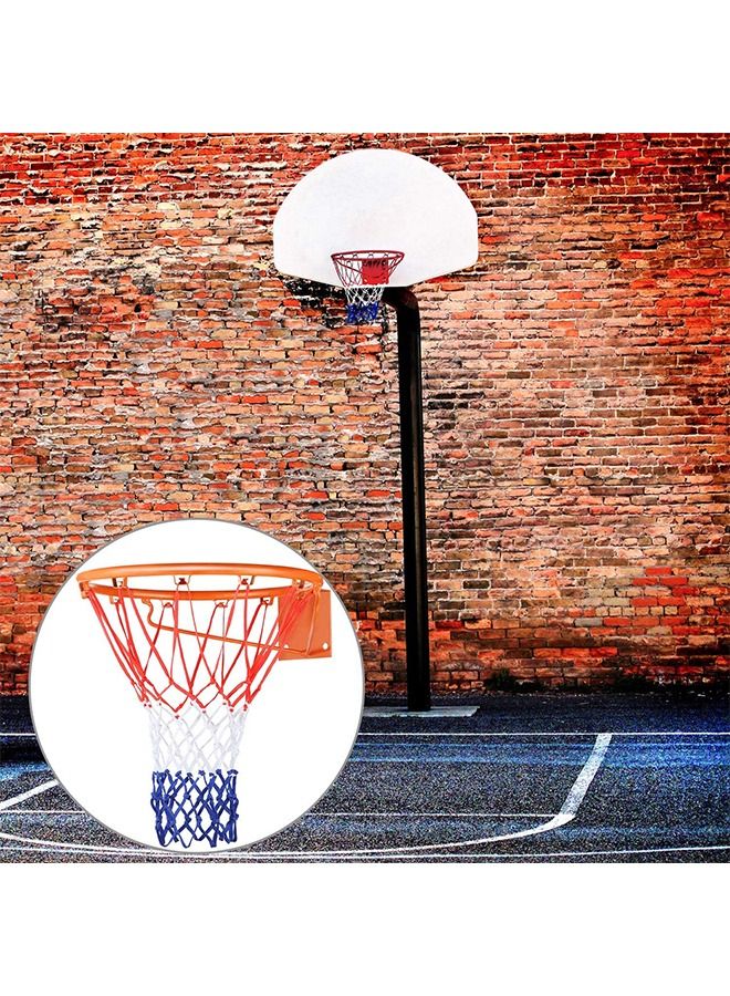 Basketball Net Outdoor, 2022 Upgrade Thick Professional Basketball Rim Replacement Heavy Duty, All Weather Anti Whip Color Never Fade Standard Nets -12 Loops