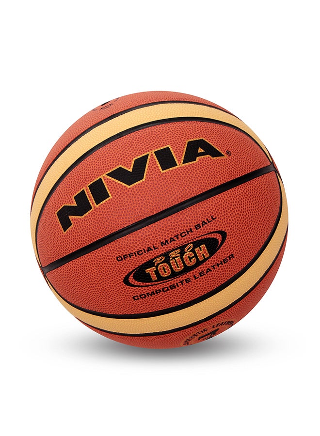 Pro Touch Basketball | Material : Laminated Composite Leather | | 14 Panel | Training,Match