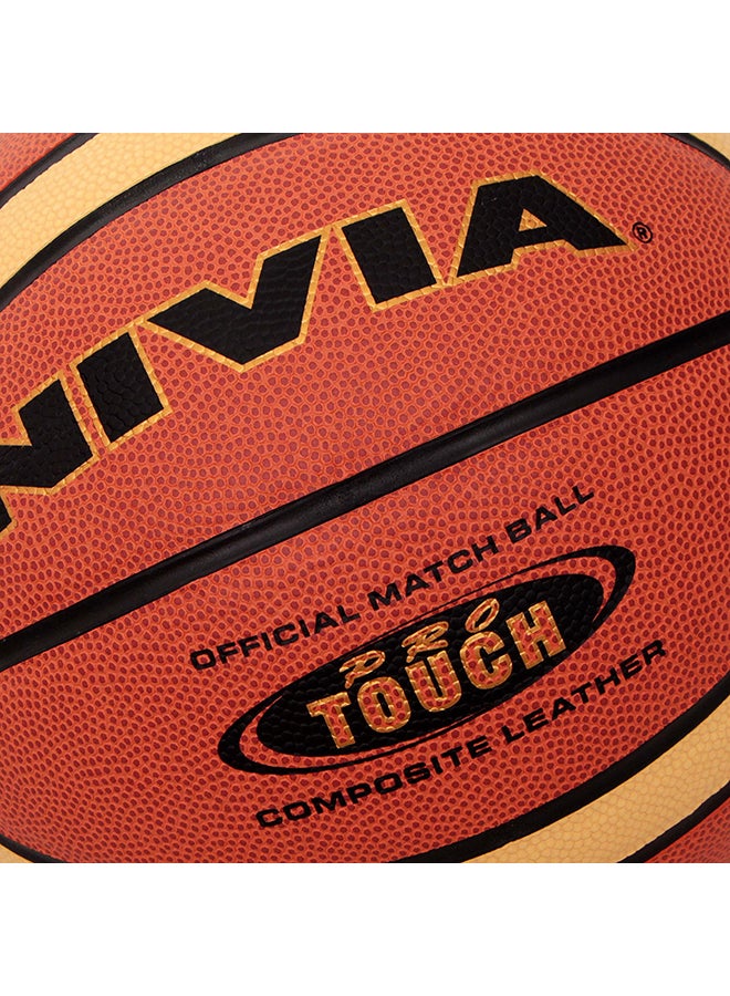 Pro Touch Basketball | Material : Laminated Composite Leather | | 14 Panel | Training,Match