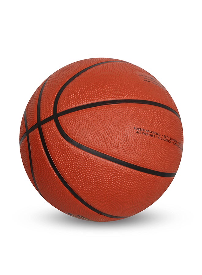 Top Grip Basketball | Material :  Rubber |  Size : 5 | Machine Stitched | 8 Panels | Waterproof | Ideal For : Training/Match