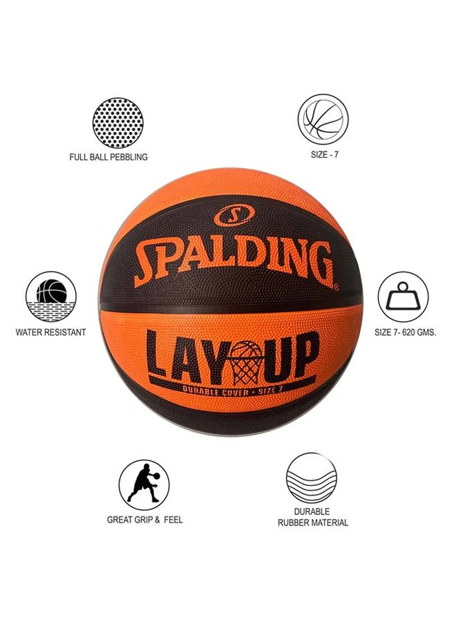 SPALDING Lay Up Original Outdoor Basketball Size 7