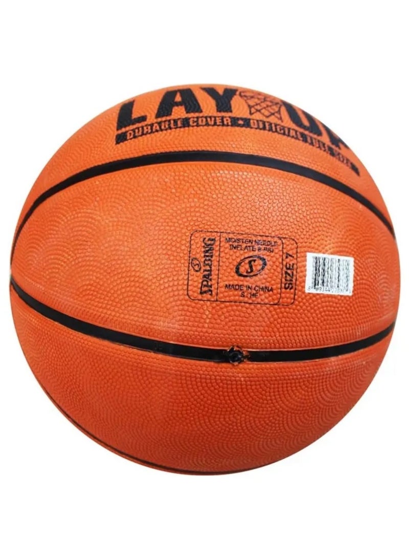 Spalding Lay Up Size 7 Outdoor Basketball