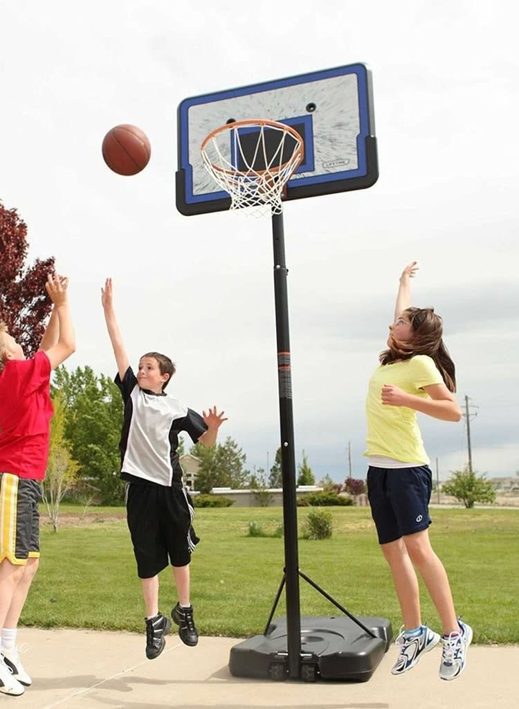 Basketball Backboard Stand And Hoop Set