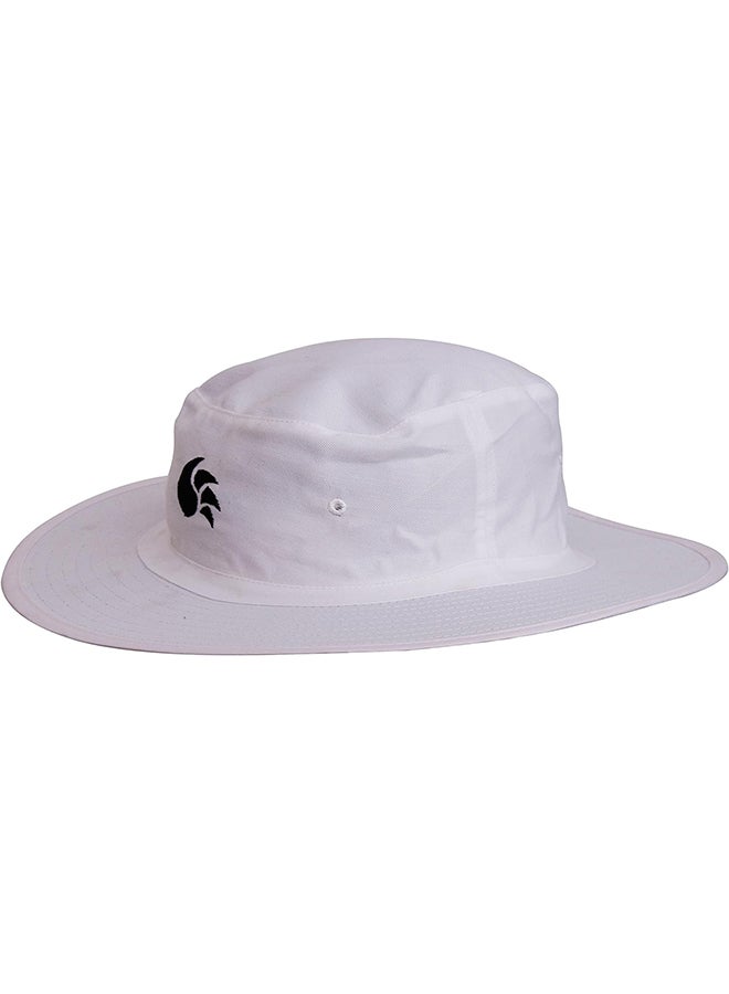 Panama Atmos Round Cricket Hat | Size: Large | Material: Cotton | Umpire Hat for Men’s & Women’s | Extra Wide Brim | Maximum Sunlight Protection | Comfortable and Classy