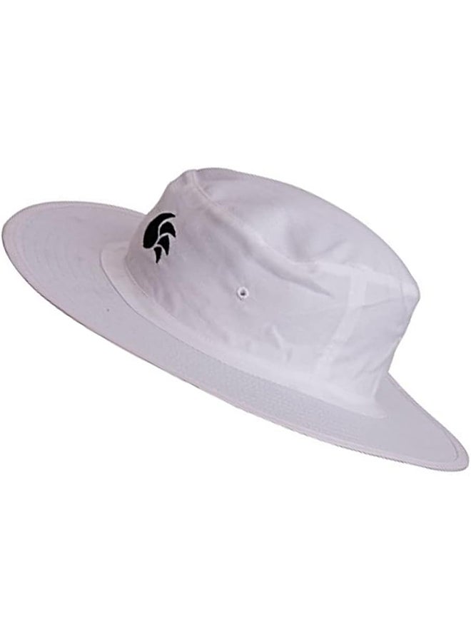 Panama Atmos Round Cricket Hat | Size: Large | Material: Cotton | Umpire Hat for Men’s & Women’s | Extra Wide Brim | Maximum Sunlight Protection | Comfortable and Classy