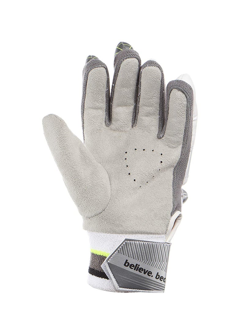 OPTIPRO X  Batting Gloves Small Junior RH  | Leather | Sponge-Padder Spacer Mesh Back For Better Fit and Comfort