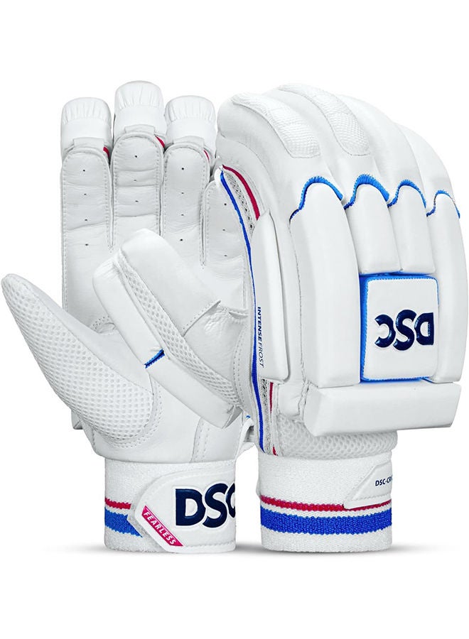 Intense Frost Cricket Batting Gloves | Size: Youth | For Left-Hand Batsman