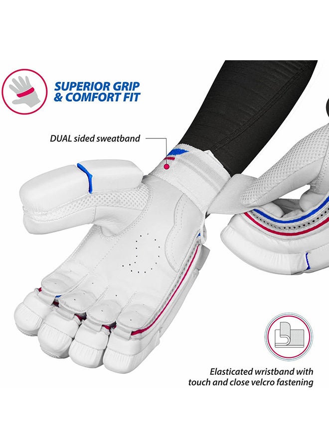 Intense Frost Cricket Batting Gloves | Size: Youth | For Left-Hand Batsman