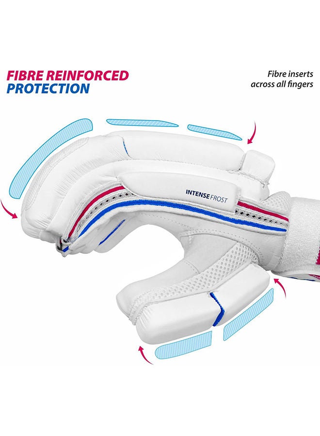 Intense Frost Cricket Batting Gloves | Size: Youth | For Left-Hand Batsman