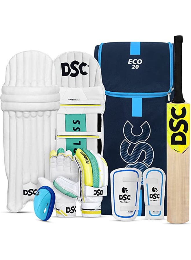 Economy Range Cricket Kit Size 4 | All-In-One Cricket Set | High-Quality Cricket Equipment | Premium Cricket Kit